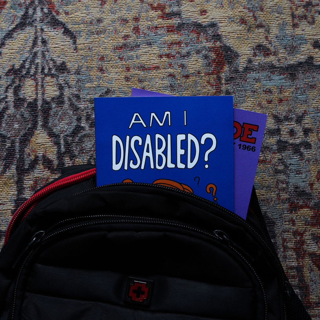 am i disabled notebook in school bag
