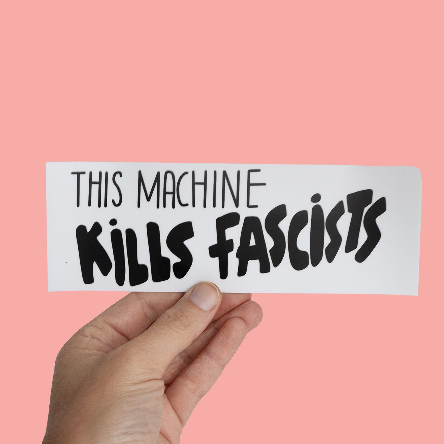 this machine kills トップ fascists ステッカー