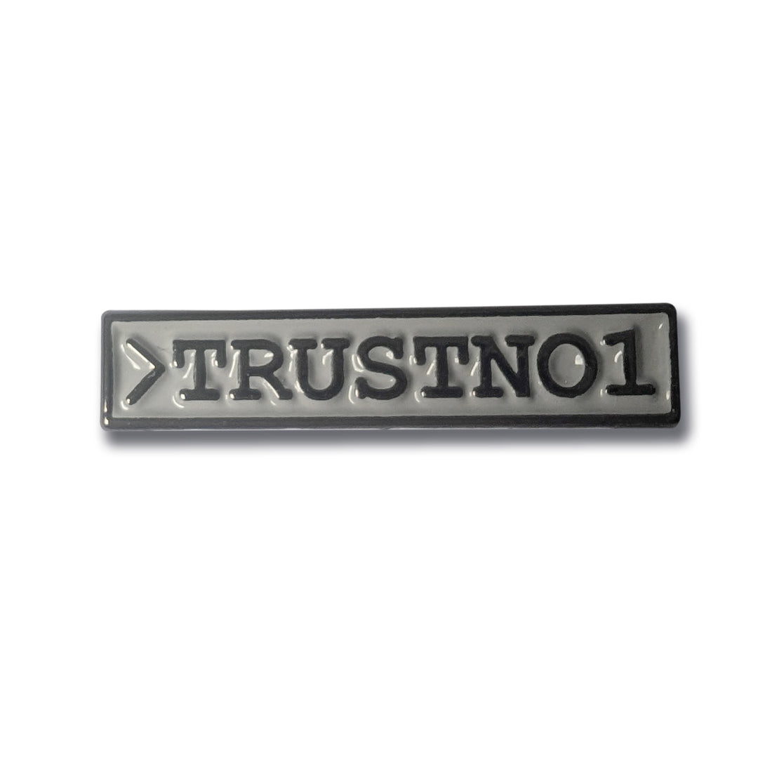 TRUSTNO1 X-files Pin