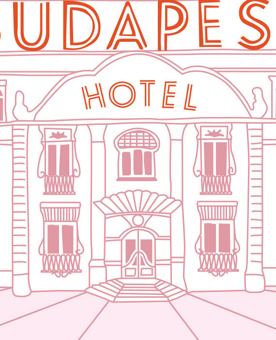 The Grand Budapest Hotel Print - bestplayever
