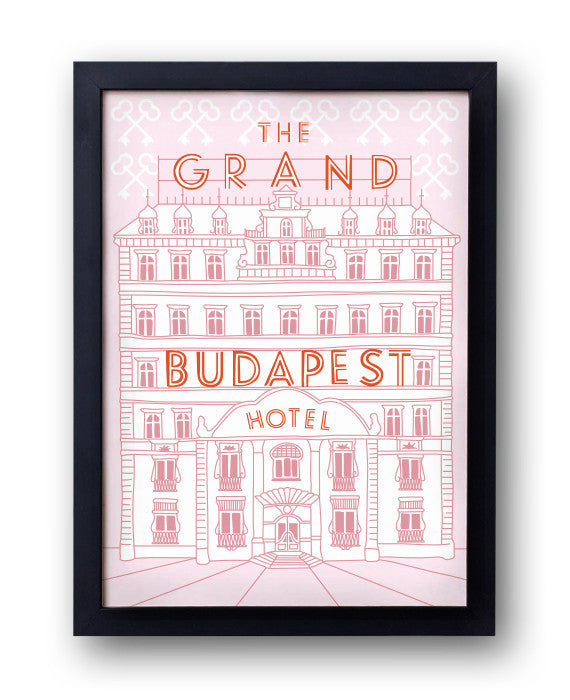 The Grand Budapest Hotel Print - bestplayever