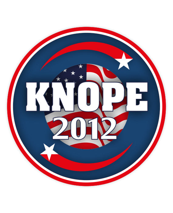 Lesley Knope 2012 Election Sticker - bestplayever